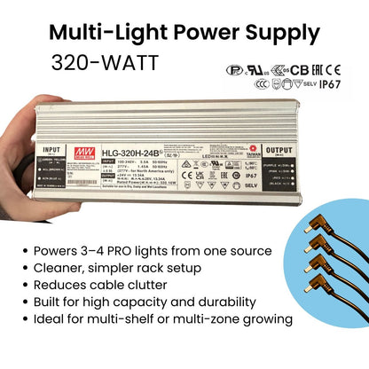 33" Procyon PRO LED Grow Light - Home and Commercial Use - Happy Leaf