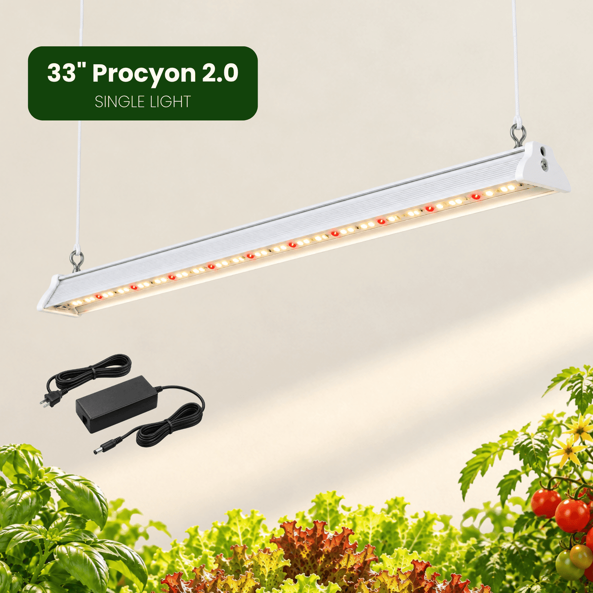 Procyon 2.0 Full-Spectrum LED Grow Light - Happy Leaf