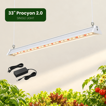 Procyon 2.0 Full-Spectrum LED Grow Light - Happy Leaf