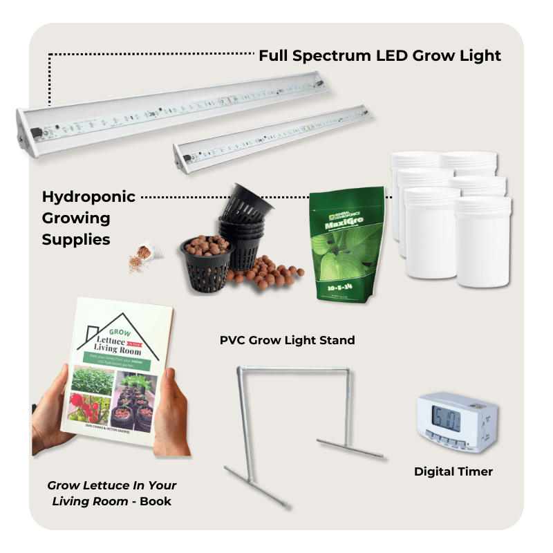 Photo inspiration: Fresh Look at Complete Hydroponic Grow Kit Led Full Spectrum Grow Light