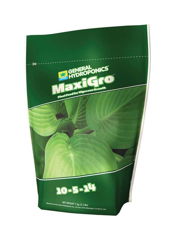 MaxiGro Nutrients by General Hydroponics – Happy Leaf